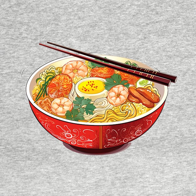 Ramen Love: Noodleicious T-Shirt for Ramen Enthusiasts! by Gelo Kavon